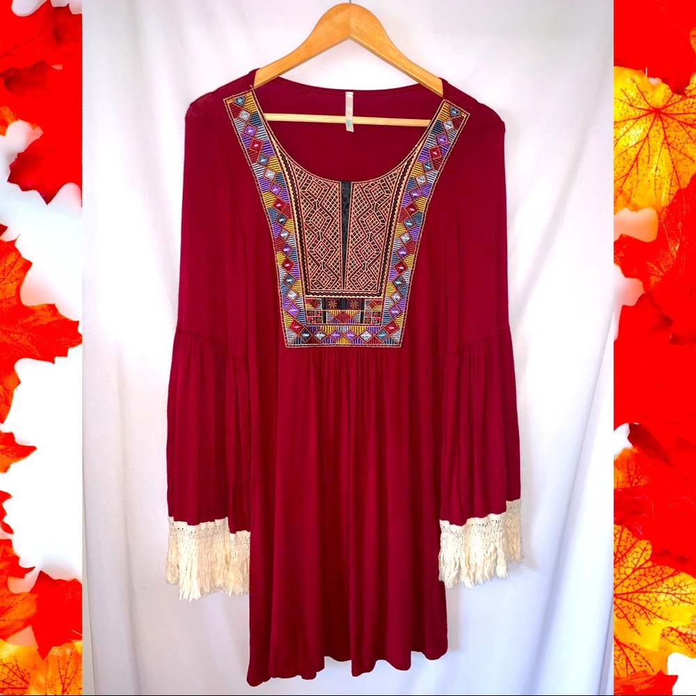 Long Sleeve Bellamie Tunic Dress